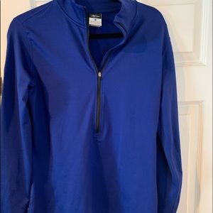 Dark blue nike quarter zip